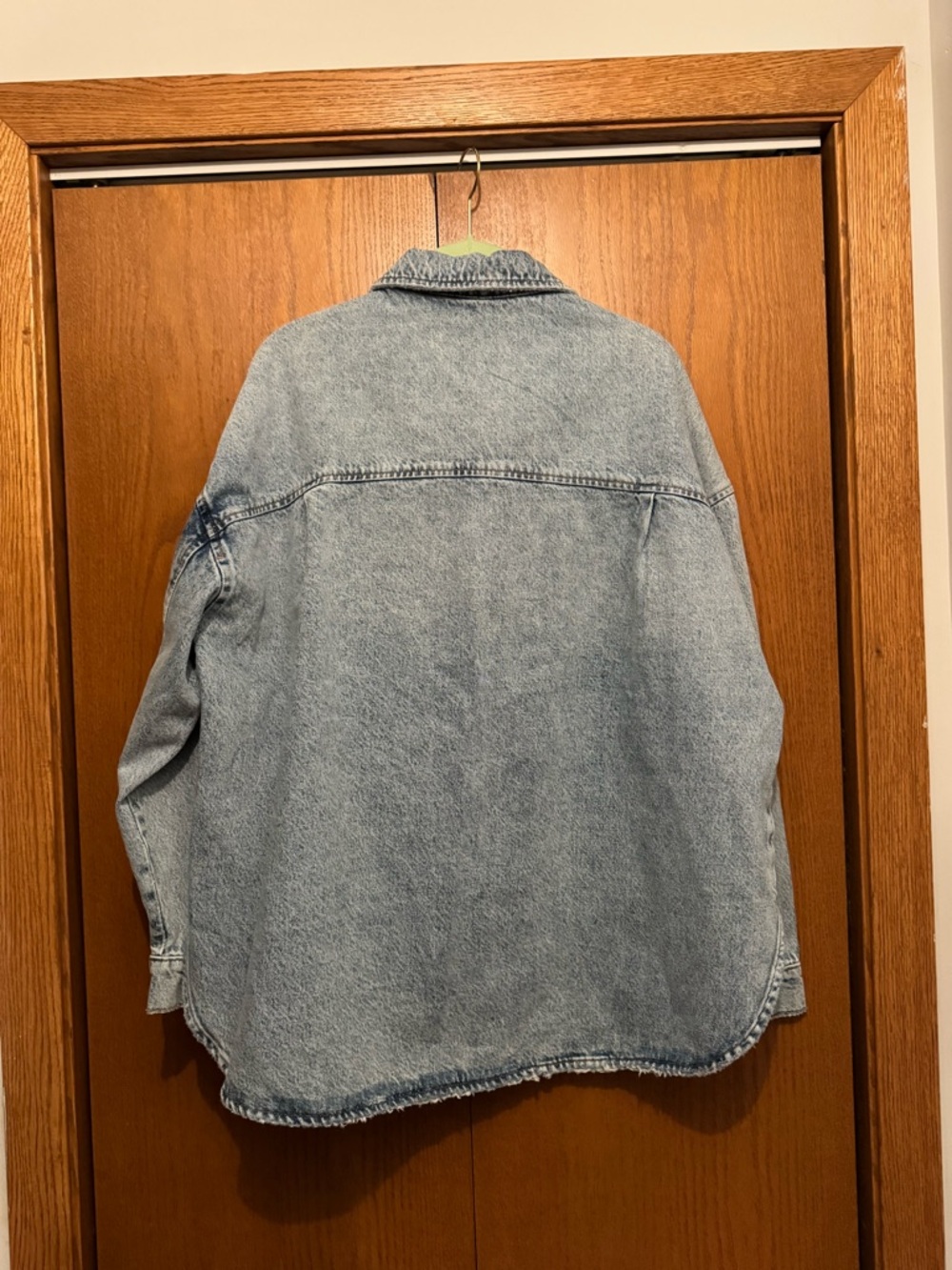 Zara Light Blue Denim Jacket - XL - Picture 4 of 4